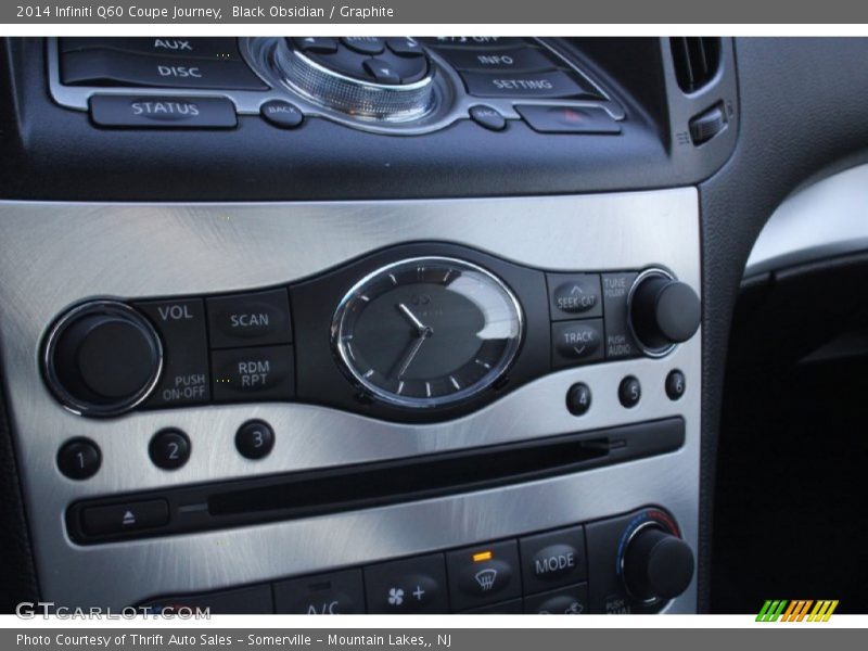Black Obsidian / Graphite 2014 Infiniti Q60 Coupe Journey