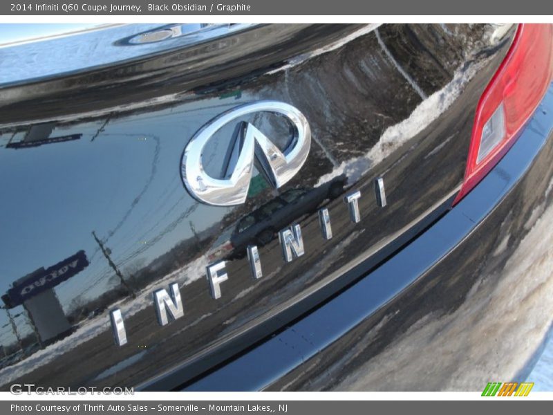 Black Obsidian / Graphite 2014 Infiniti Q60 Coupe Journey