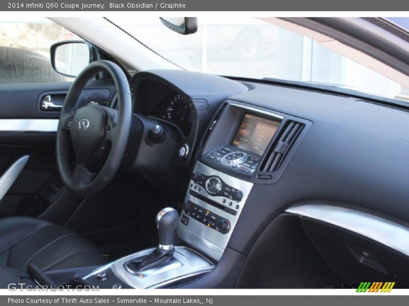 Black Obsidian / Graphite 2014 Infiniti Q60 Coupe Journey