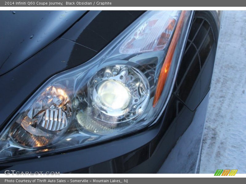 Black Obsidian / Graphite 2014 Infiniti Q60 Coupe Journey