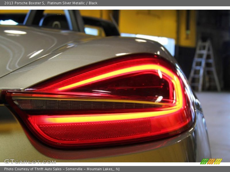 Platinum Silver Metallic / Black 2013 Porsche Boxster S