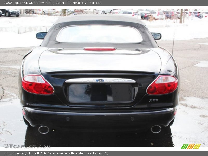 Anthracite Metallic / Charcoal 2002 Jaguar XK XKR Convertible