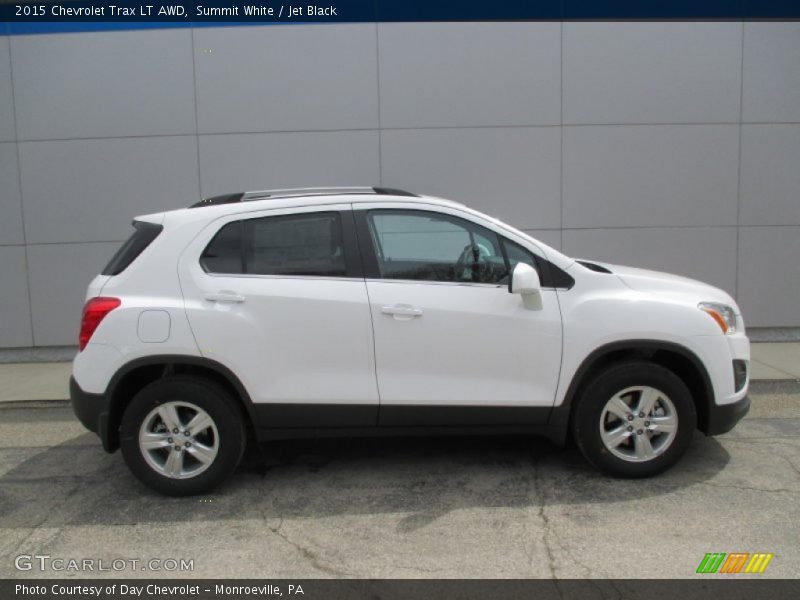 Summit White / Jet Black 2015 Chevrolet Trax LT AWD