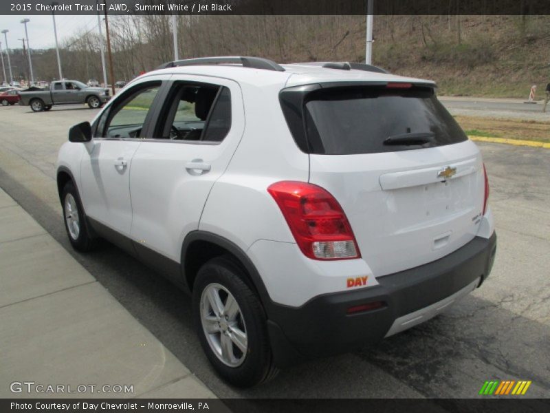 Summit White / Jet Black 2015 Chevrolet Trax LT AWD