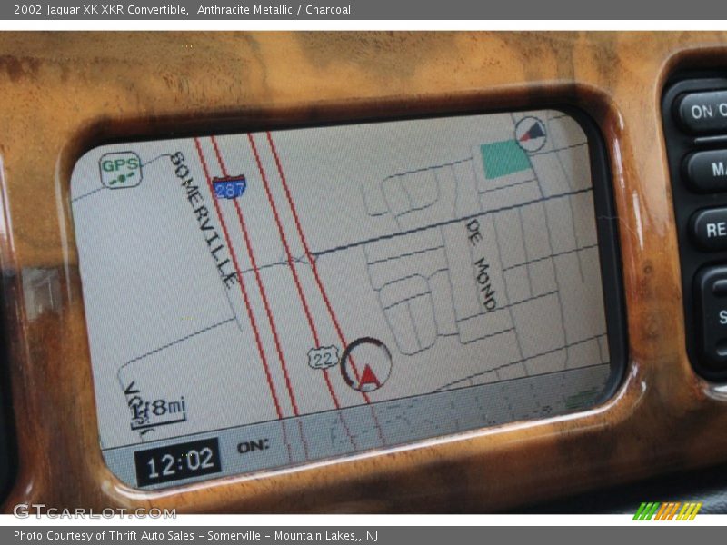 Navigation of 2002 XK XKR Convertible