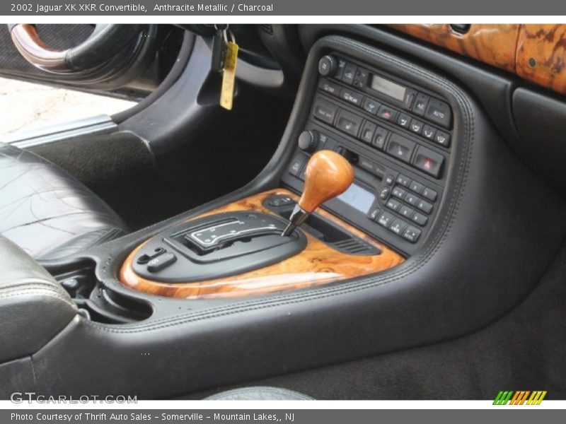 Anthracite Metallic / Charcoal 2002 Jaguar XK XKR Convertible