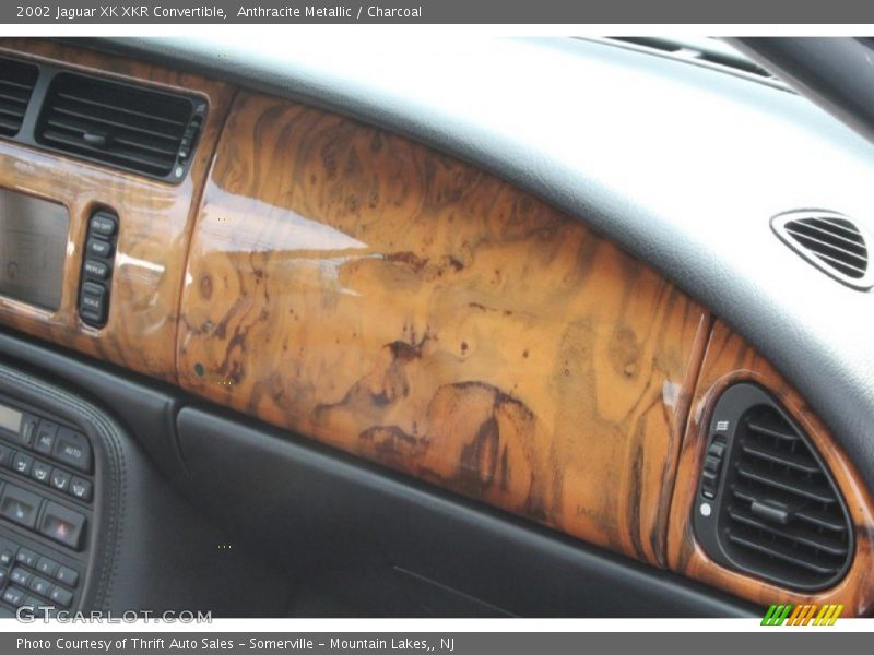 Anthracite Metallic / Charcoal 2002 Jaguar XK XKR Convertible