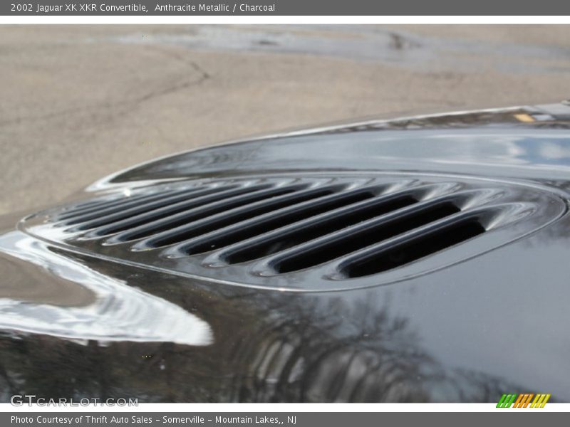 Anthracite Metallic / Charcoal 2002 Jaguar XK XKR Convertible