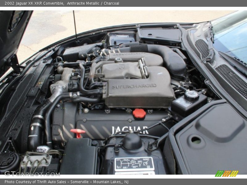  2002 XK XKR Convertible Engine - 4.0 Liter R Supercharged DOHC 32-Valve V8