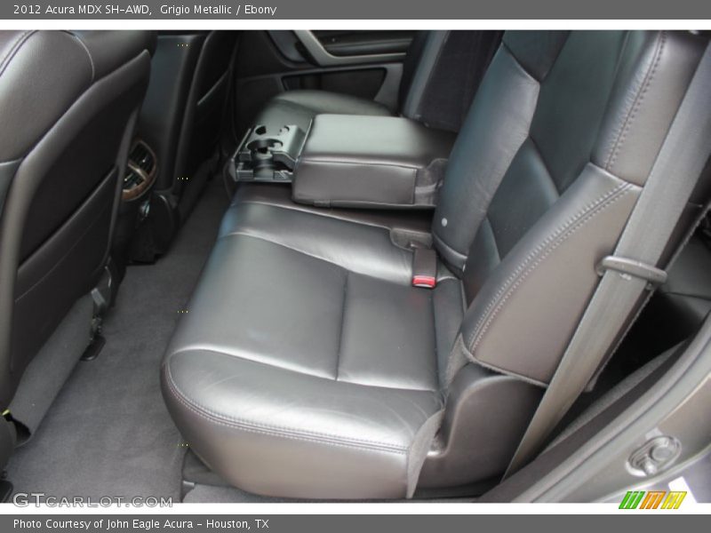 Grigio Metallic / Ebony 2012 Acura MDX SH-AWD