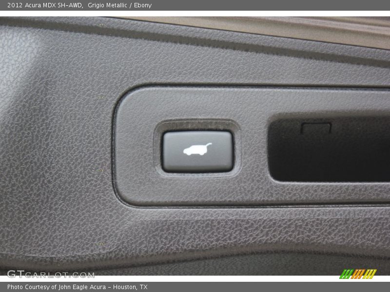 Grigio Metallic / Ebony 2012 Acura MDX SH-AWD
