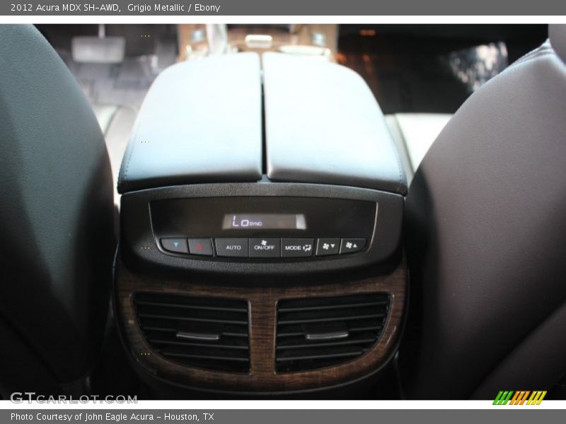 Grigio Metallic / Ebony 2012 Acura MDX SH-AWD