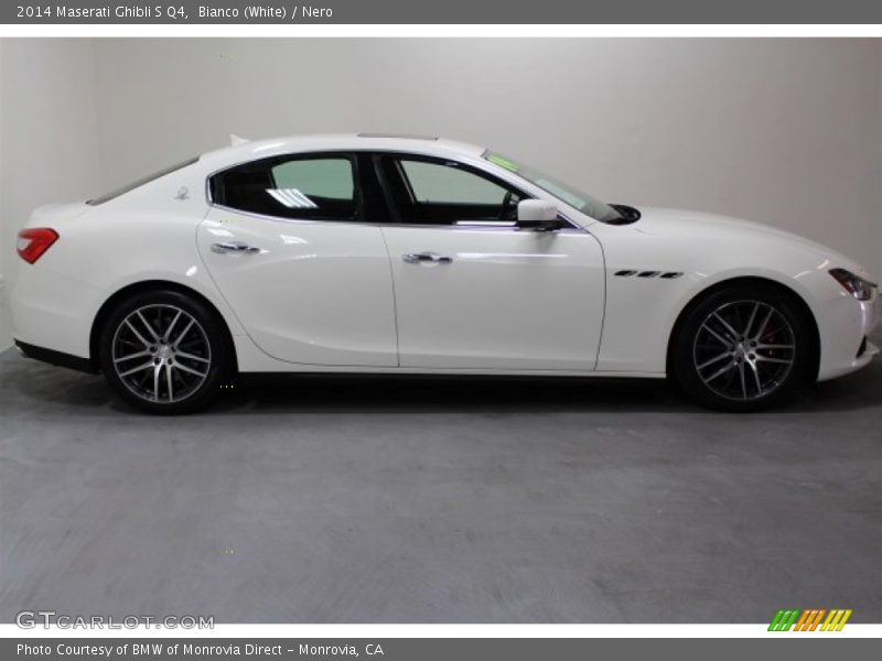 Bianco (White) / Nero 2014 Maserati Ghibli S Q4