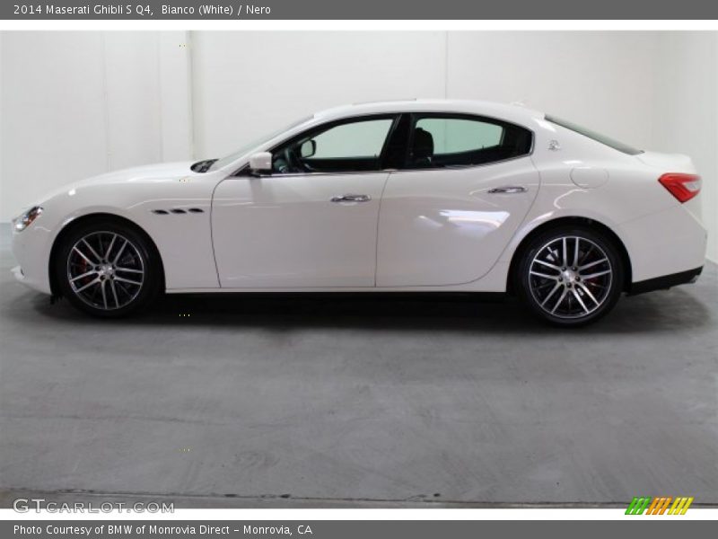 Bianco (White) / Nero 2014 Maserati Ghibli S Q4