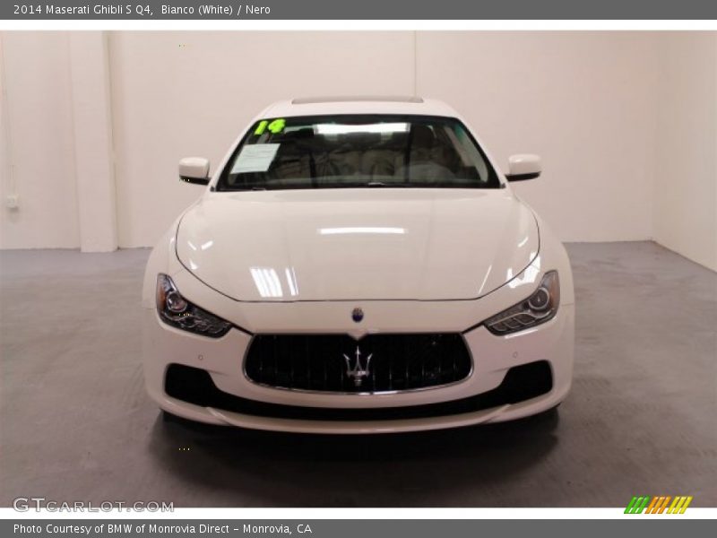 Bianco (White) / Nero 2014 Maserati Ghibli S Q4