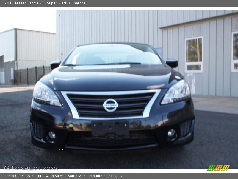 Super Black / Charcoal 2013 Nissan Sentra SR