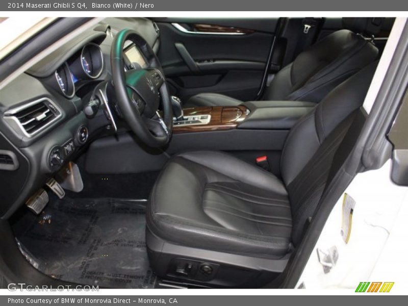 Bianco (White) / Nero 2014 Maserati Ghibli S Q4