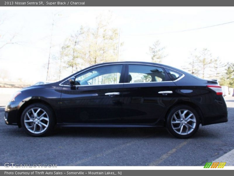 Super Black / Charcoal 2013 Nissan Sentra SR