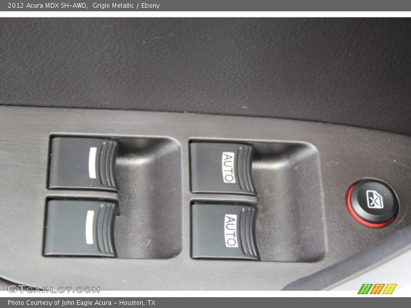 Grigio Metallic / Ebony 2012 Acura MDX SH-AWD