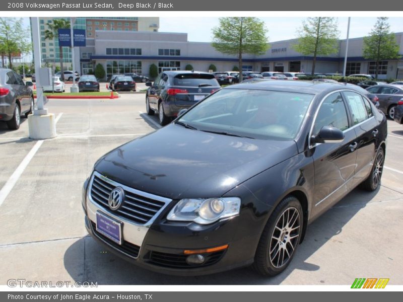 Deep Black / Black 2008 Volkswagen Passat Lux Sedan