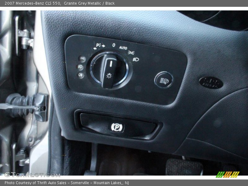 Granite Grey Metallic / Black 2007 Mercedes-Benz CLS 550