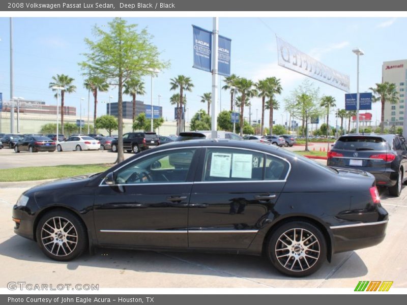 Deep Black / Black 2008 Volkswagen Passat Lux Sedan