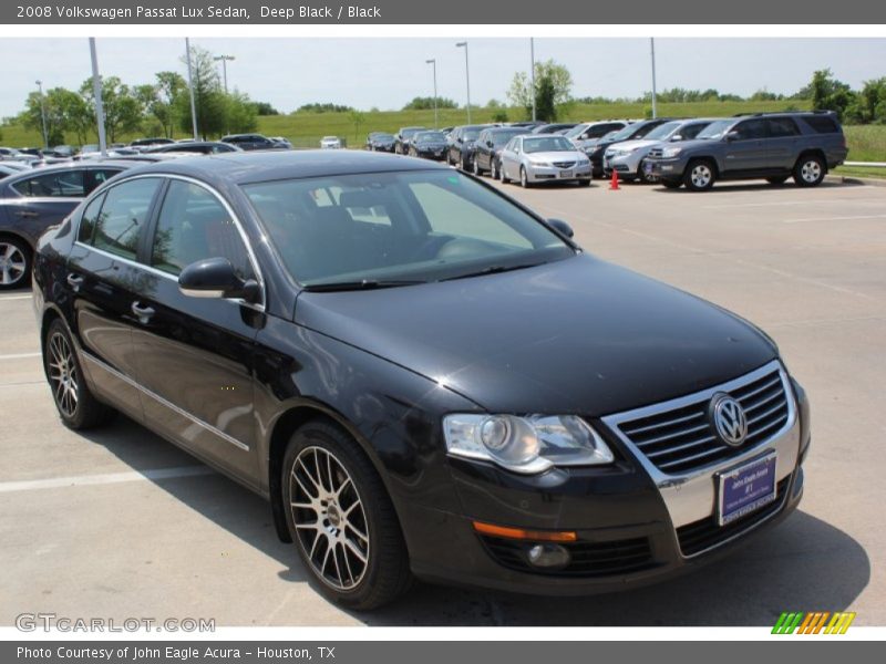 Deep Black / Black 2008 Volkswagen Passat Lux Sedan
