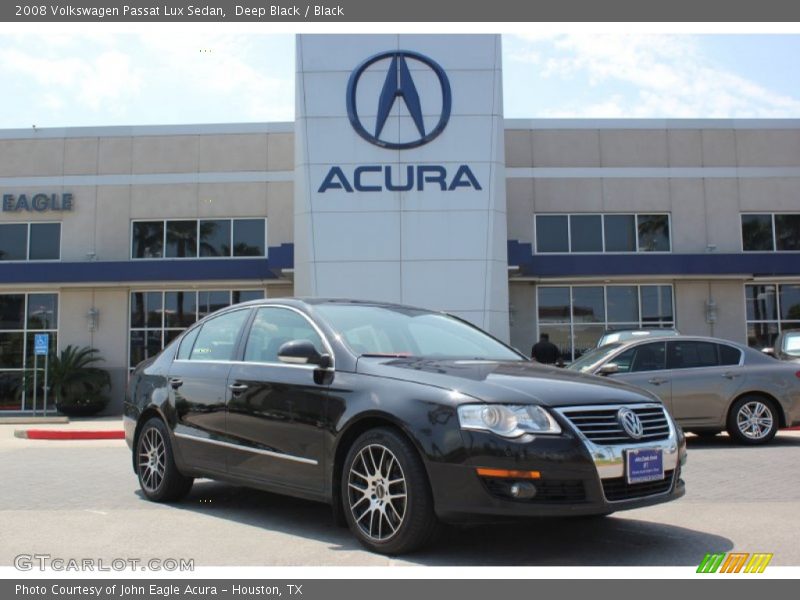Deep Black / Black 2008 Volkswagen Passat Lux Sedan