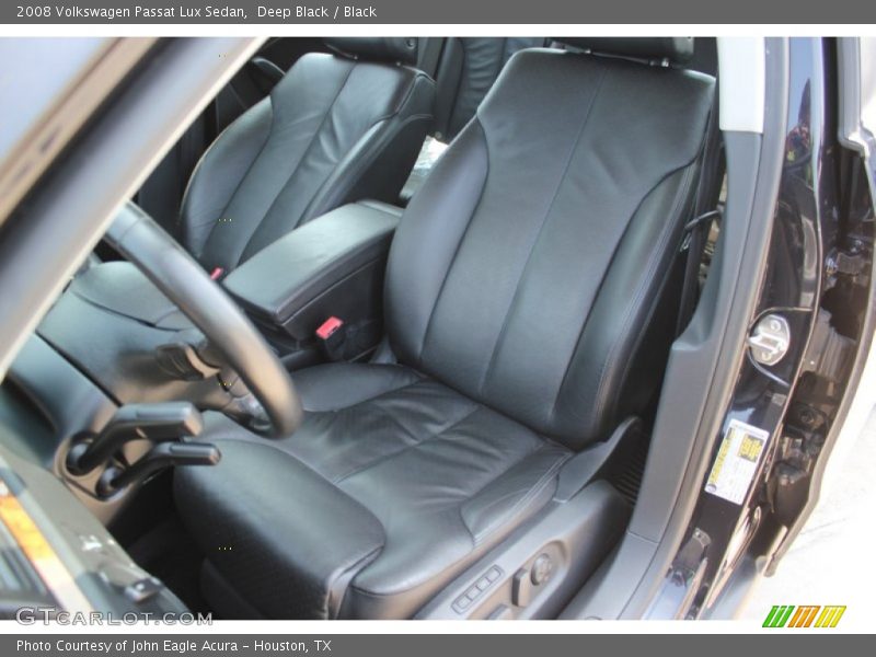 Deep Black / Black 2008 Volkswagen Passat Lux Sedan