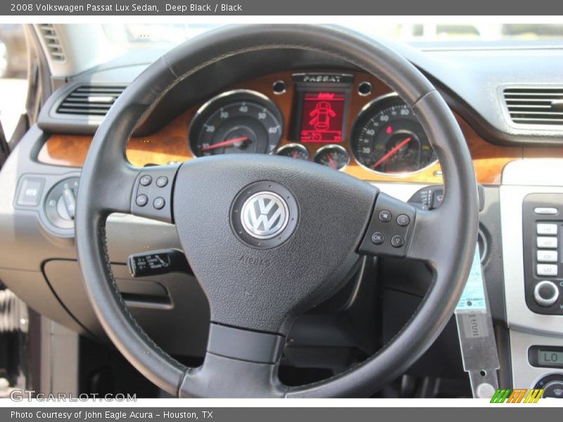 Deep Black / Black 2008 Volkswagen Passat Lux Sedan