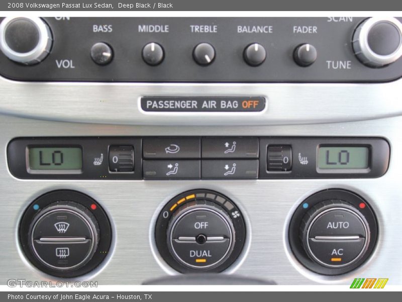Deep Black / Black 2008 Volkswagen Passat Lux Sedan
