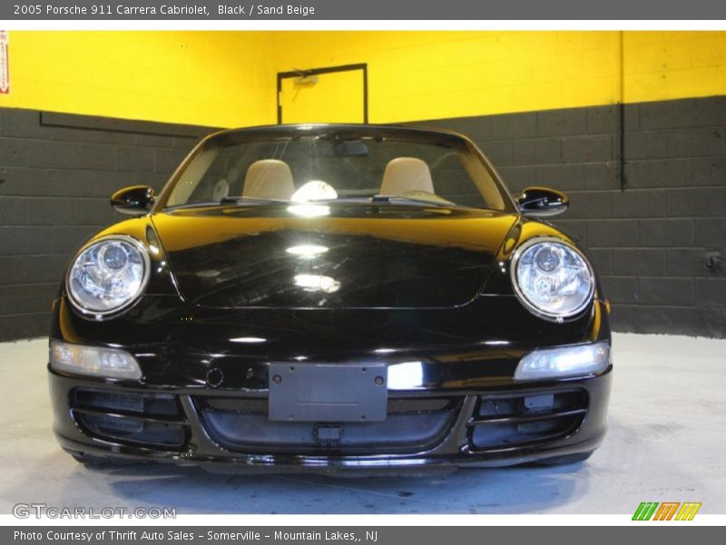 Black / Sand Beige 2005 Porsche 911 Carrera Cabriolet