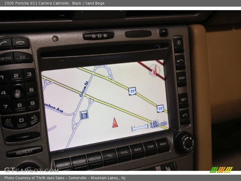 Black / Sand Beige 2005 Porsche 911 Carrera Cabriolet