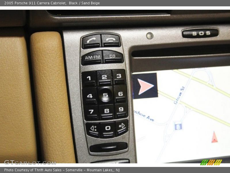 Black / Sand Beige 2005 Porsche 911 Carrera Cabriolet