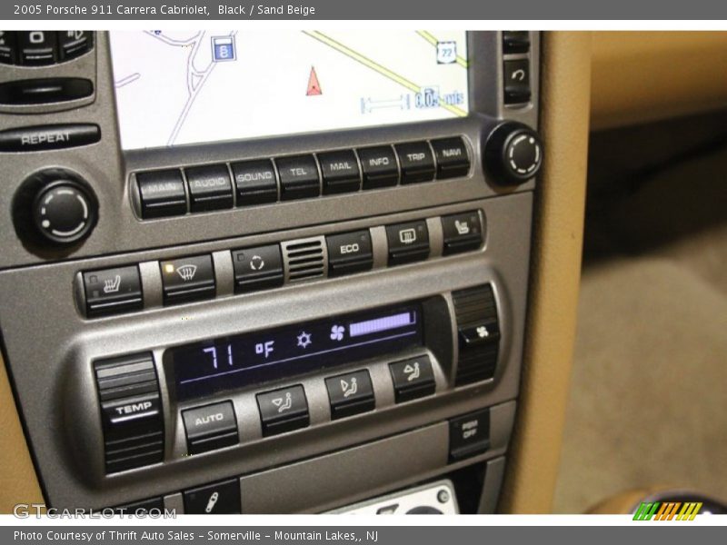 Black / Sand Beige 2005 Porsche 911 Carrera Cabriolet