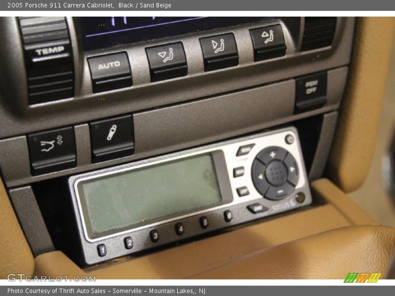 Black / Sand Beige 2005 Porsche 911 Carrera Cabriolet