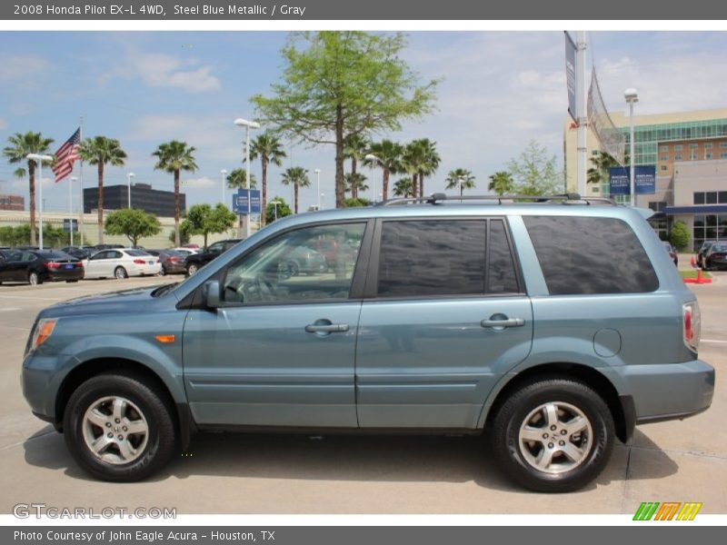  2008 Pilot EX-L 4WD Steel Blue Metallic