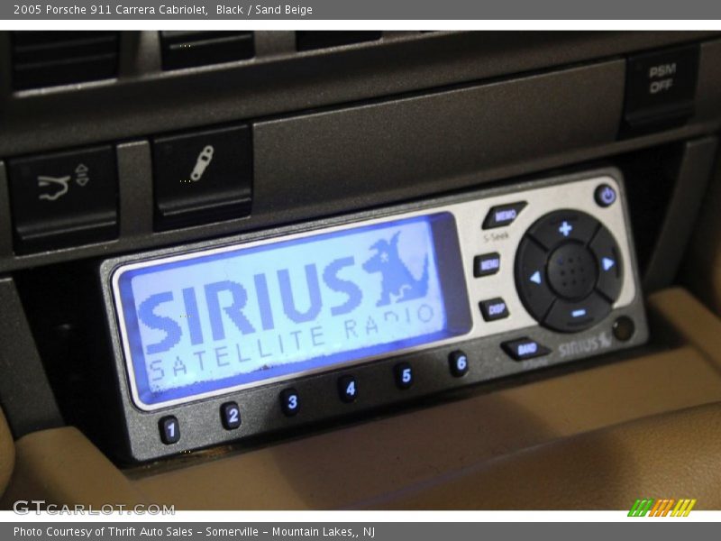 Black / Sand Beige 2005 Porsche 911 Carrera Cabriolet