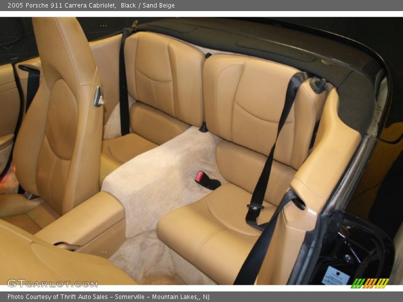 Black / Sand Beige 2005 Porsche 911 Carrera Cabriolet