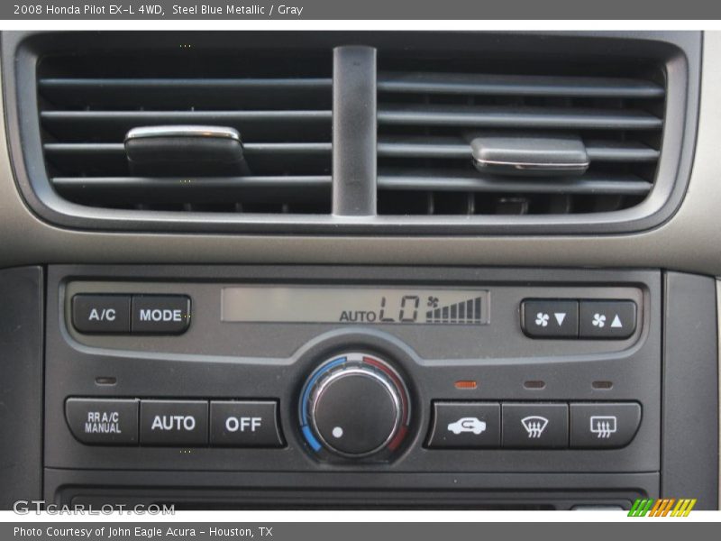 Controls of 2008 Pilot EX-L 4WD