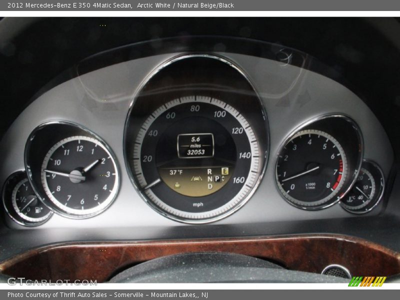  2012 E 350 4Matic Sedan 350 4Matic Sedan Gauges