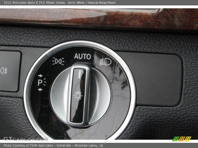 Controls of 2012 E 350 4Matic Sedan