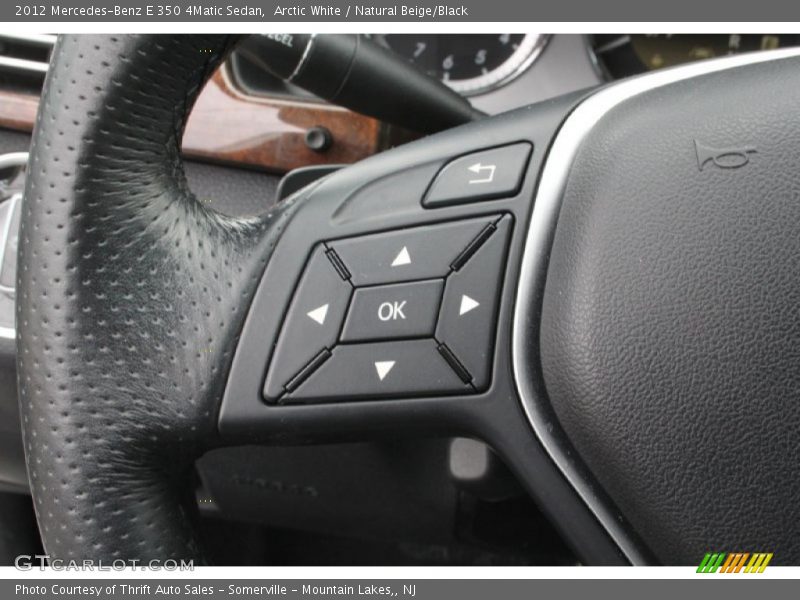 Controls of 2012 E 350 4Matic Sedan