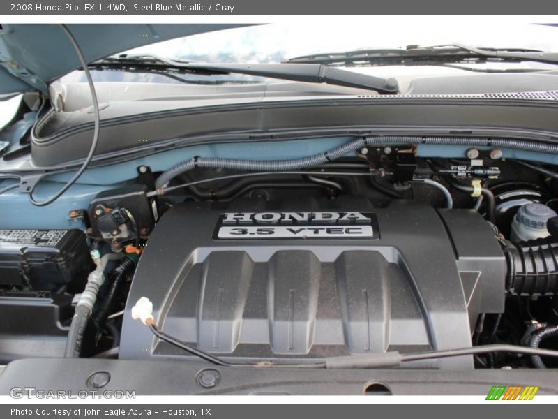  2008 Pilot EX-L 4WD Engine - 3.5 Liter SOHC 24 Valve VTEC V6