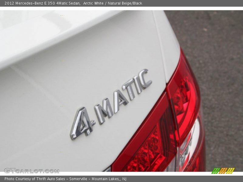Arctic White / Natural Beige/Black 2012 Mercedes-Benz E 350 4Matic Sedan