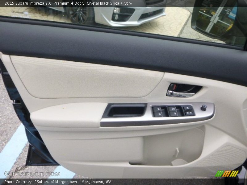 Crystal Black Silica / Ivory 2015 Subaru Impreza 2.0i Premium 4 Door