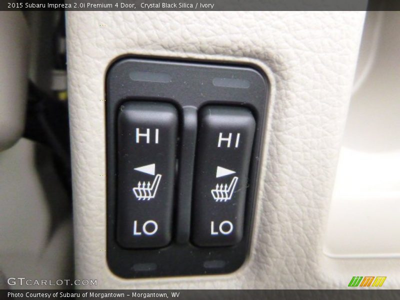 Crystal Black Silica / Ivory 2015 Subaru Impreza 2.0i Premium 4 Door