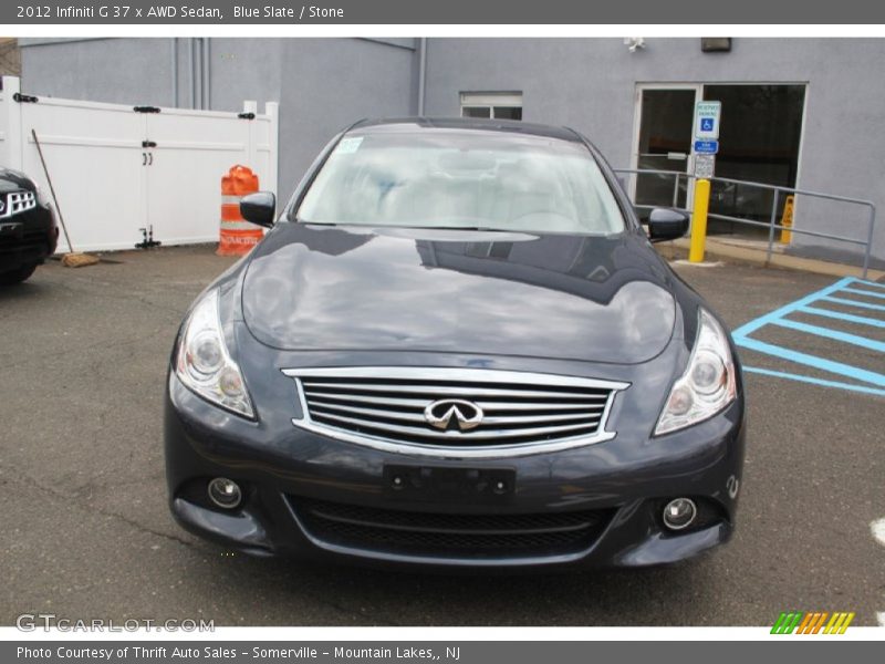 Blue Slate / Stone 2012 Infiniti G 37 x AWD Sedan