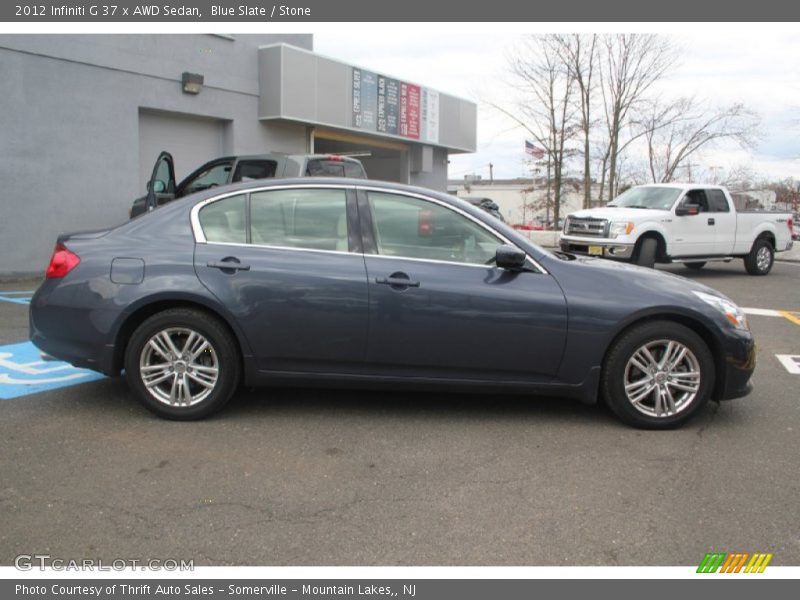 Blue Slate / Stone 2012 Infiniti G 37 x AWD Sedan