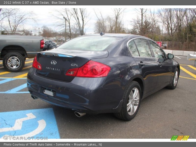 Blue Slate / Stone 2012 Infiniti G 37 x AWD Sedan